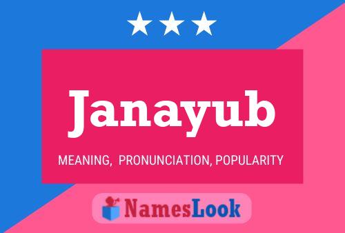 ملصق اسم Janayub