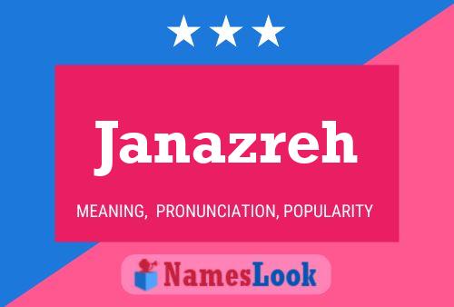 ملصق اسم Janazreh