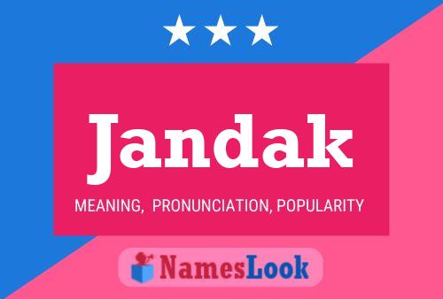 ملصق اسم Jandak