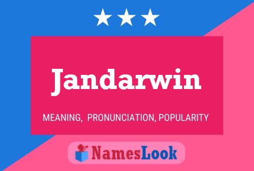 ملصق اسم Jandarwin