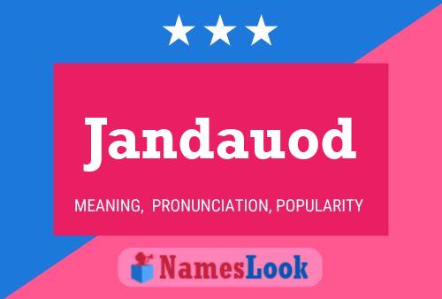 ملصق اسم Jandauod