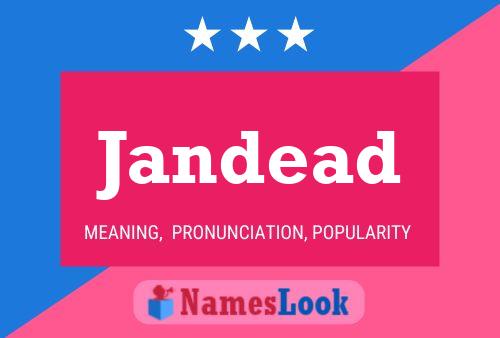 ملصق اسم Jandead