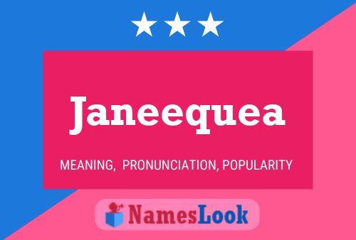 ملصق اسم Janeequea