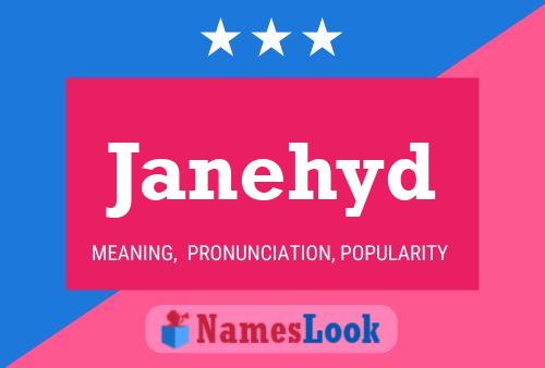 ملصق اسم Janehyd