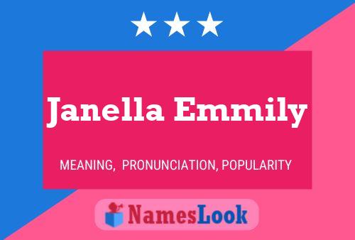 ملصق اسم Janella Emmily