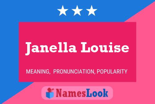 ملصق اسم Janella Louise