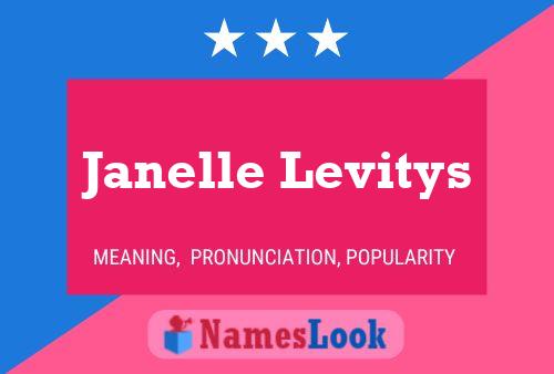 ملصق اسم Janelle Levitys