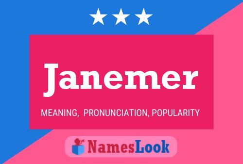 ملصق اسم Janemer