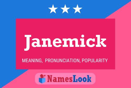 ملصق اسم Janemick