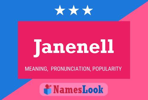 ملصق اسم Janenell