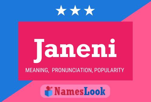 ملصق اسم Janeni