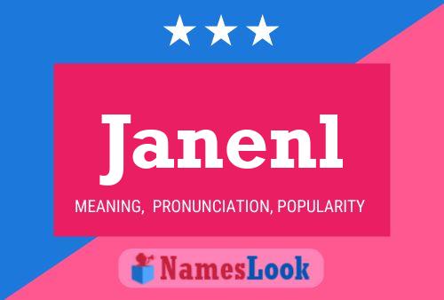 ملصق اسم Janenl