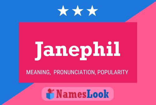 ملصق اسم Janephil