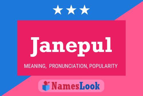 ملصق اسم Janepul