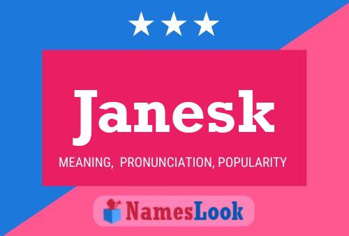 ملصق اسم Janesk