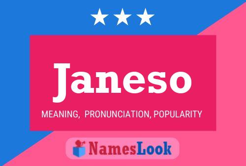 ملصق اسم Janeso