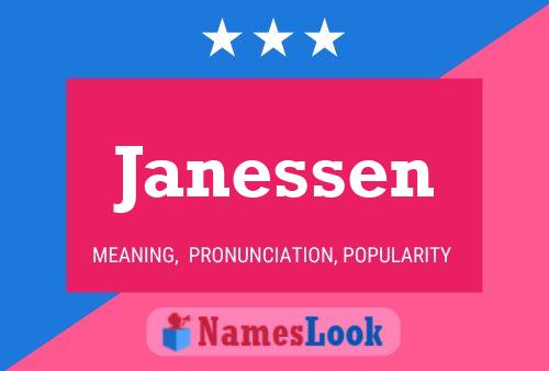 ملصق اسم Janessen