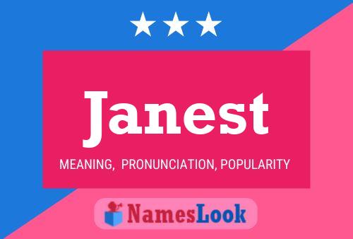 ملصق اسم Janest