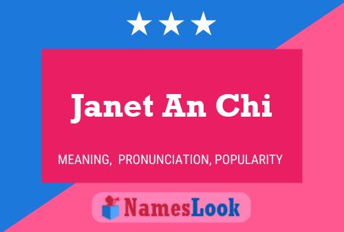 ملصق اسم Janet An Chi