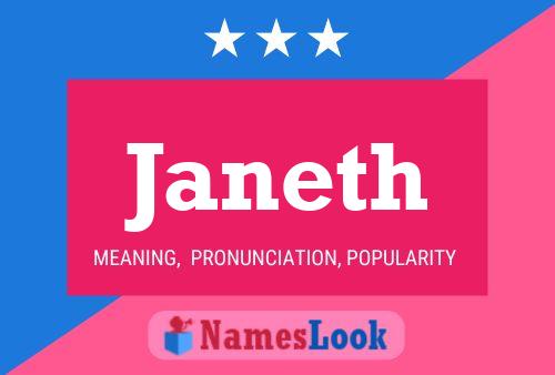 ملصق اسم Janeth