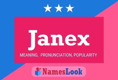 ملصق اسم Janex