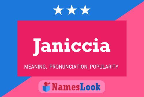 ملصق اسم Janiccia