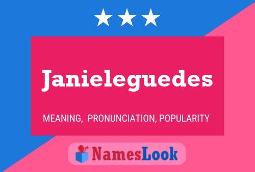 ملصق اسم Janieleguedes