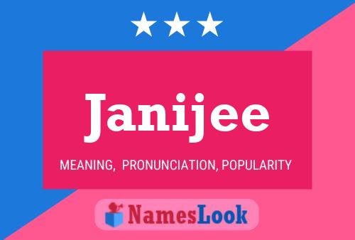 ملصق اسم Janijee