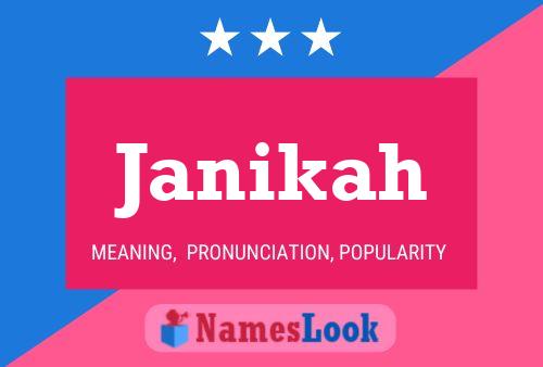 ملصق اسم Janikah