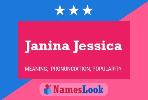 ملصق اسم Janina Jessica