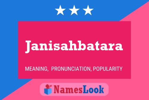 ملصق اسم Janisahbatara