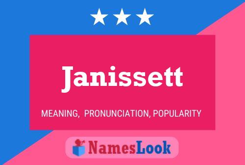 ملصق اسم Janissett