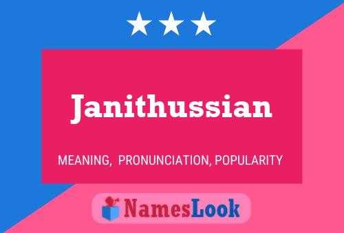 ملصق اسم Janithussian