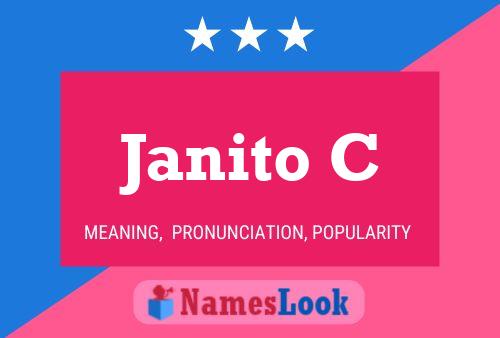 ملصق اسم Janito C