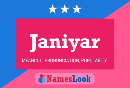 ملصق اسم Janiyar