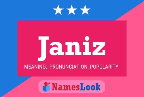 ملصق اسم Janiz