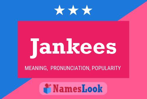 ملصق اسم Jankees