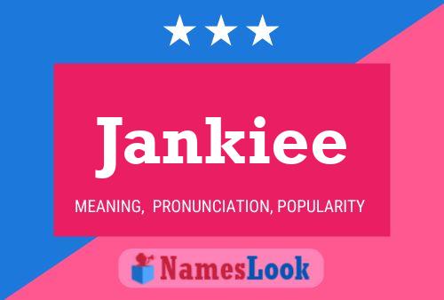 ملصق اسم Jankiee