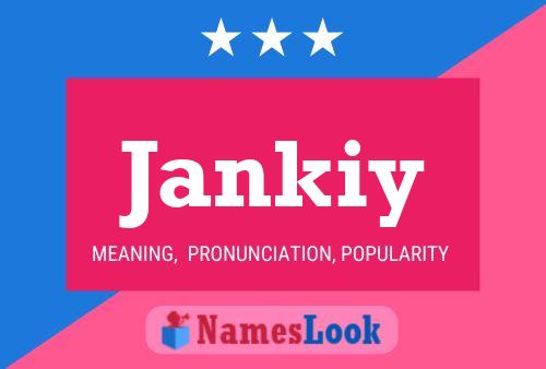 ملصق اسم Jankiy