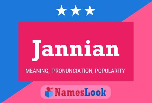 ملصق اسم Jannian