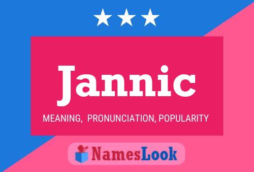 ملصق اسم Jannic