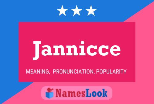 ملصق اسم Jannicce