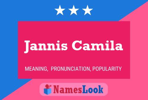 ملصق اسم Jannis Camila