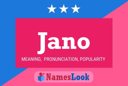 ملصق اسم Jano