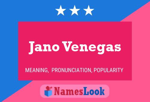 ملصق اسم Jano Venegas