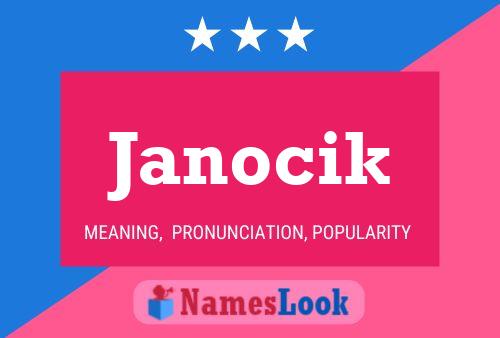 ملصق اسم Janocik