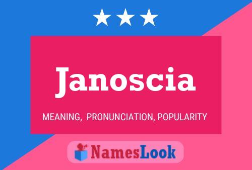 ملصق اسم Janoscia