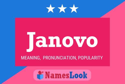 ملصق اسم Janovo