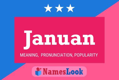 ملصق اسم Januan