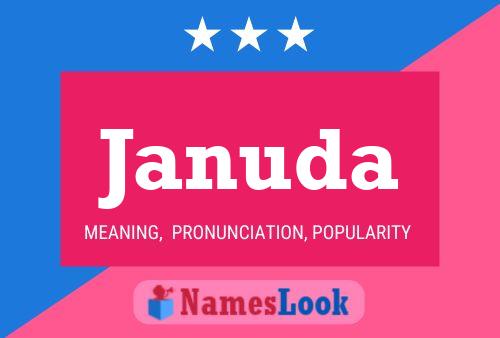 ملصق اسم Januda